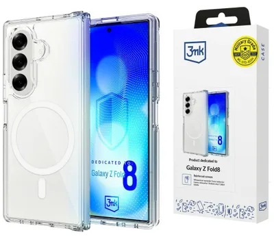 Productafbeelding van Beschermhoes voor de Galaxy Z Fold8 Ultra, 3mk Armor MagCase met MagSafe, transparant