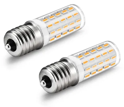 E14 LED-Kühlschranklampe, warmweiß, 4 W, 400 lm, 2 Stück