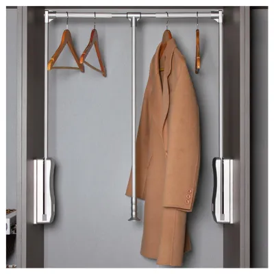 Produktbild von Ausziehbare Kleiderstange für Kleidung mit 100 lbs Tragfähigkeit