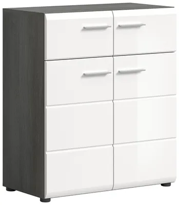 Produktbild von xonox.home Schuhkommode Salsa Rauchsilber Nachbildung 80x90x37 cm