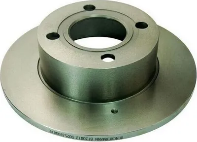 Produktbild von 2x DENCKERMANN Bremsscheibe B130012 für AUDI 80 Limousine (8C2 B4) 59 5mm