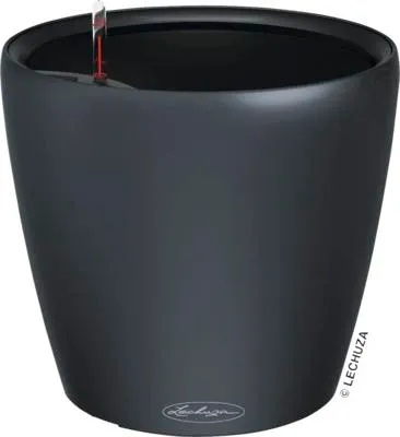 Obrázek produktu pro LECHUZA CLASSICO Color LS 43, Oválný květináč, Volně stojící, Plast, Šedá, Kuželovitý, Vnitřní/venkovní