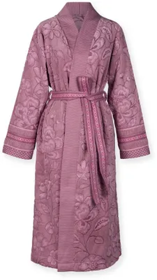 Produktbild von Pip Studio Jasmin Jacquard Bademantel Farbe Light Pink Größe  S