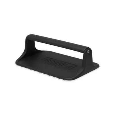 Produktbild von Weber Schwarz Gusseisen Hamburgerpresse 6785 230 mm - Grillzubehör