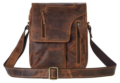 Produktbild von GREENBURRY Umhängetasche Vintage Revolver Bag Brown braun