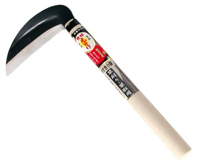 Image de Faucille japonaise traditionnelle pour désherber et récolter