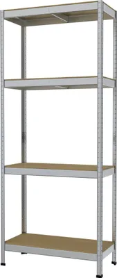 Produktbild von Schwerlastregal 180 x 75 x 35 cm 4 Holzböden 700 kg