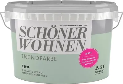 Produktbild von SW Trend Wandfarbe matt 2,5L Spa 6507