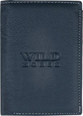 Obrázek produktu pro Pánská kožená peněženka Wild Horse modrá RFID