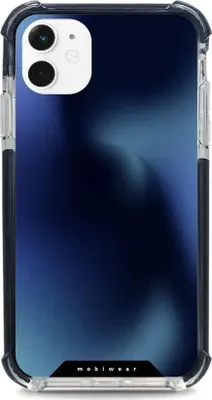 Produktbild von Handyhülle für iPhone 11 mit MagSafe, Mobiwear Elite Bumper, Dunkelblau
