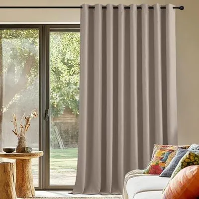Zdjęcie produktu dla Zasłony termoizolacyjne zaciemniające do salonu i sypialni - nowoczesny design, 300 x 260 cm