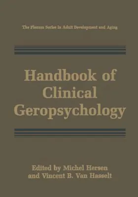 Obrázek produktu pro Handbook of Clinical Geropsychology