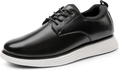 Produktbild von Herren Anzugschuhe GrandFlex Suit Polish lässige Schnürschuhe Business Sport Schuhe, Farbe: Schwarz, Größe:41.5
