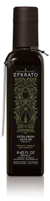 Zdjęcie produktu dla Efkrato oliwa extra virgin premium wczesny zbiór Tsounati 250ml(NMR: Suma 947 mg/kg , Index D1 208 mg/kg)