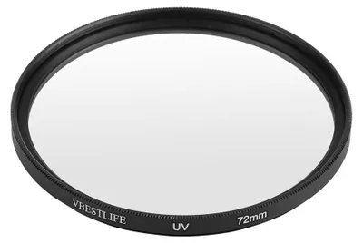 Produktbild von VBESTLIFE Univesal Ultra Slim UV-Filter Objektivschutzfilter für DSLR-Kameras 72 mm