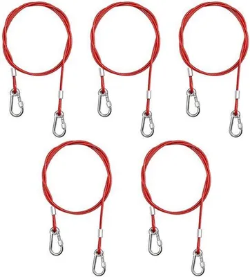 Productafbeelding van 5 stuks scheurtouw aanhanger, 1 m remkabel aanhanger