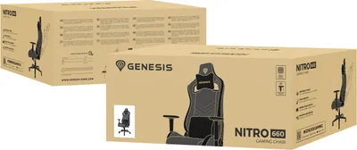 Immagine prodotto di Sedia da gioco Genesis NITRO 660, grigio e nero