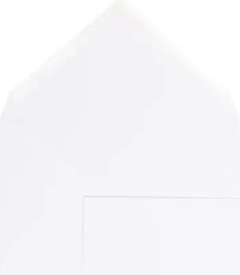 Produktbild von Briefumschläge 90x140mm 80g/qm gummiert VE=100 Stück weiß
