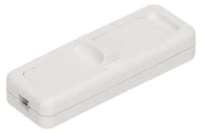 Produktbild von EIN-KANAL-REIßVERSCHLUSS-SCHALTER 2,5 A/250 V, WEISS – E+10-026