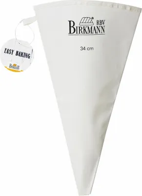 Obrázek produktu pro Birkmann Easy Baking piping bag, piping bag, příslušenství na pečení, svařený z nylonu potaženého plastem, 34 cm. Nylon, 34 cm, 412149