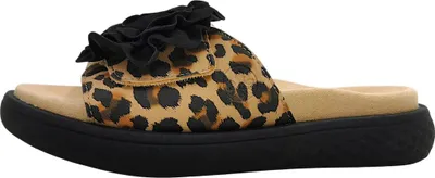 Obrázok produktu pre Rieker Dámske sandále Čierna/Leopard