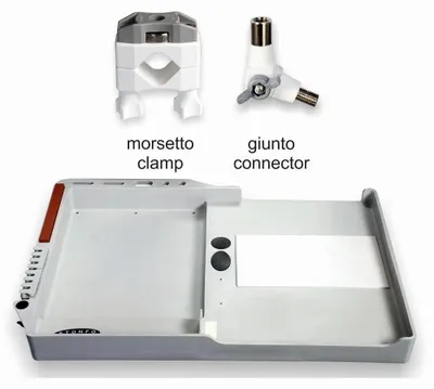 Produktbild von Stonfo Jolly Tablett Silber Silber One Size