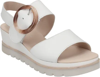 Produktbild von Gabor Sandalette 84.645.21, Glattleder, Weiß, Damen