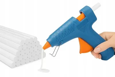 Produktbild von Heißklebesticks transparent – 42 Stück Klebestifte für Heißklebepistole