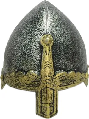 Produktbild von Holzspielerei 73594 Kinder Ritterhelm Bogenschütze, Kunststoff, grau