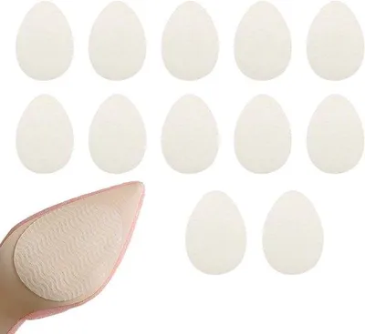 Immagine prodotto di Cuscinetti antiscivolo per suole, 6 paia, trasparenti, autoadesivi, antiscivolo