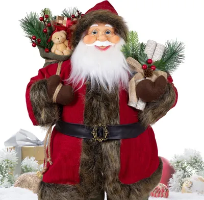 Produktbild von Weihnachtsmann 80cm Viktor Dekofigur Weihnachten