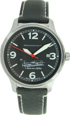 Produktbild von Aristo Herren Messerschmitt Uhr Fliegeruhr Stern von Afrika ME-42Stern