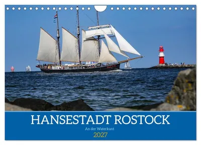 Produktbild von Hansestadt Rostock (Wandkalender 2027 DIN A4 quer), CALVENDO Monatskalender