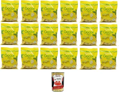 Produktbild von Fida Rossana Gocce Bonbons gefüllt mit sizilianischem Zitronensaft 18x 175gr + Italian Gourmet polpa 400gr