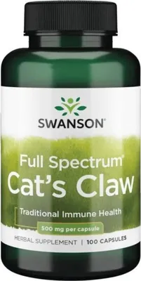 Imagen del producto de Swanson Suplementos dietéticos Full Spectrum Cats Claw, BI6972