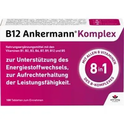 Obrázek produktu pro B12 Ankermann Komplex, potahované tablety, 100 kusů