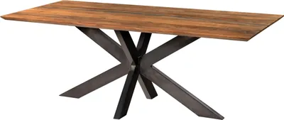 Image de MASSIVMOEBEL24 | Table à Manger 180x90x74 laqué EPOXY