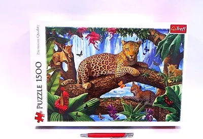 Zdjęcie produktu dla Puzzle 1500 Odpoczynek Wsrod Drzew 26160