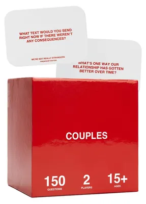 Produktbild von Kartenspiel "Couples Edition" – 150 Gesprächskarten für 2 Spieler, Erwachsene