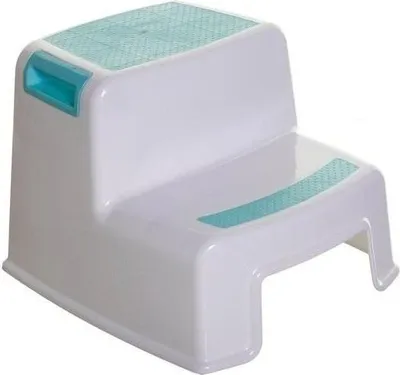Produktbild von DREAMBABY Tritthocker blau/weiß
