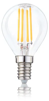 Immagine prodotto di Hellum 208115 Lampadario a LED FIL E14 4W 420LM CL LED a goccia, attacco E14, 4 Watt, classe di efficienza energetica F