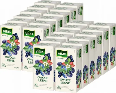 Produktbild von Vitax Inspiracje Früchtetee, Waldbeeren, 20 Beutel