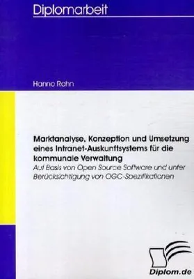Produktbild von Marktanalyse, Konzeption und Umsetzung eines Intranet-Auskunftsystems für die kommunale Verwaltung