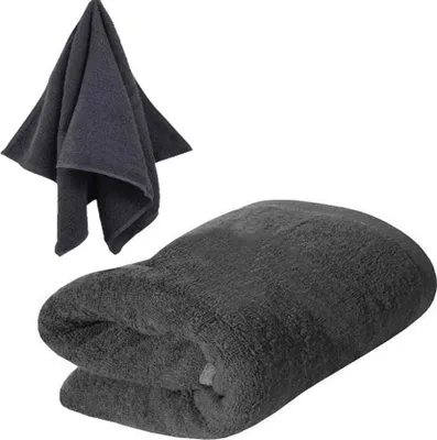 Zdjęcie produktu dla RIMINI ręcznik frotte 140X70 gruby 500g SZARY GRIS