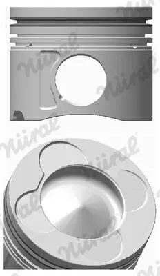 Produktbild von NÜRAL 87-114400-65 Kolben für BMW 3 Limousine (E90) 5 Limousine (E60) 5 Touring (E61)