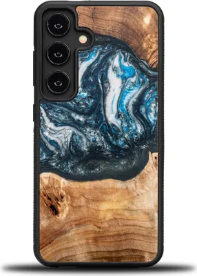 Obrázok produktu pre Drevený kryt Bewood Unique Planets - Earth pre Galaxy S24