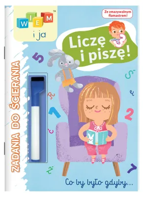 Obrázok produktu pre Liczę i piszę! Wiem i ja. Zadania do ścierania