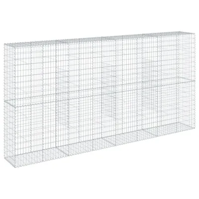 Produktbild von vidaXL Gabione mit Deckel 400x50x200 cm Verzinktes Eisen