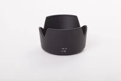 Produktbild von vhbw Gegenlichtblende kompatibel mit Nikon AF-S DX 55-200, AF-S 4,0-5,6/55-200 G ED DX 52mm Objektiv, Schwarz, Kunststoff, tulpenförmig, 7,9 cm