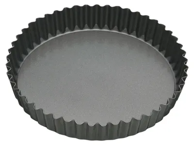 Productafbeelding van Ronde, gegroefde quichevorm met losse bodem, 25 cm - Masterclass